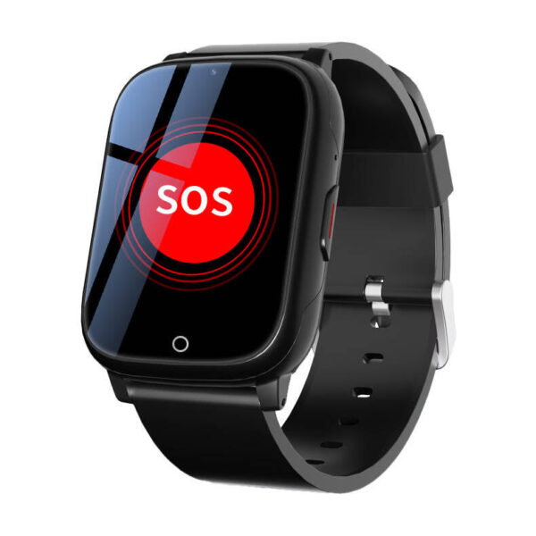 שעון עם לחצן מצוקה, איתור GPS וחיישן נפילה – דגם אופנתי קטן